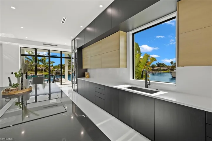 Thermador appliances in main kitchen