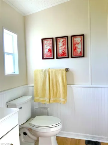 Primary Bath: Commode & Shower