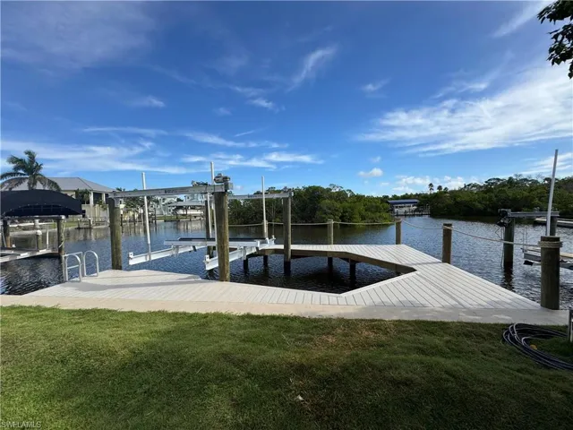 Lets GO Boating! NEW Dock & Lift 2025 installed and ready to use . Virtually edited photos