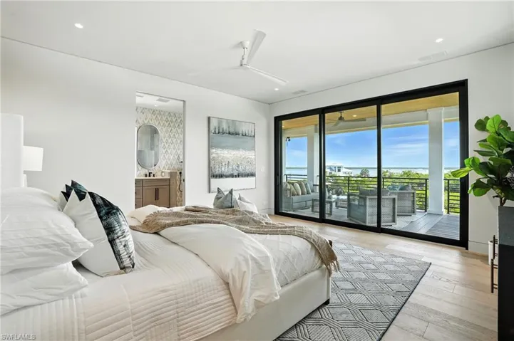 Wake up to incrdible bay view- virtually edited image