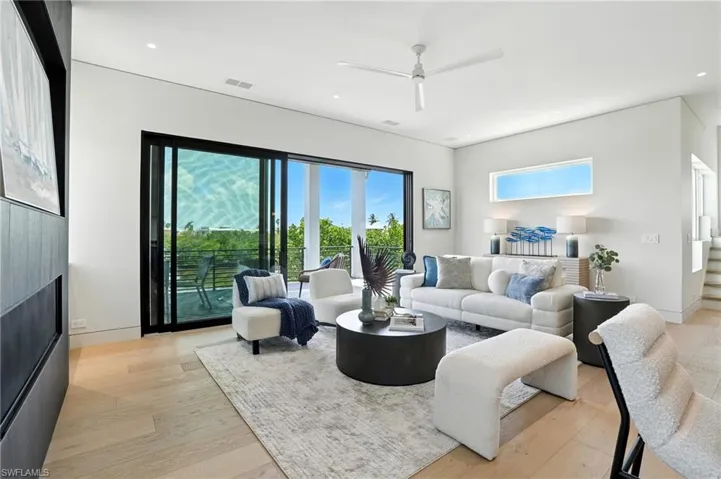 water views from the living area- Virtually Edited Image