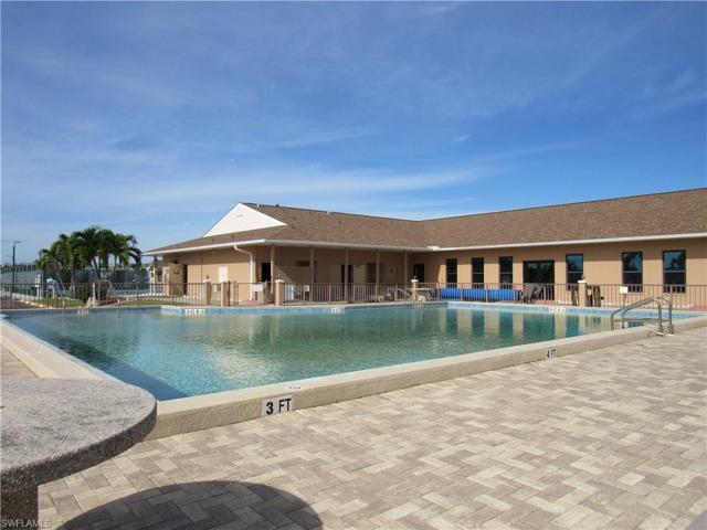 One of the 2 pools available for use
