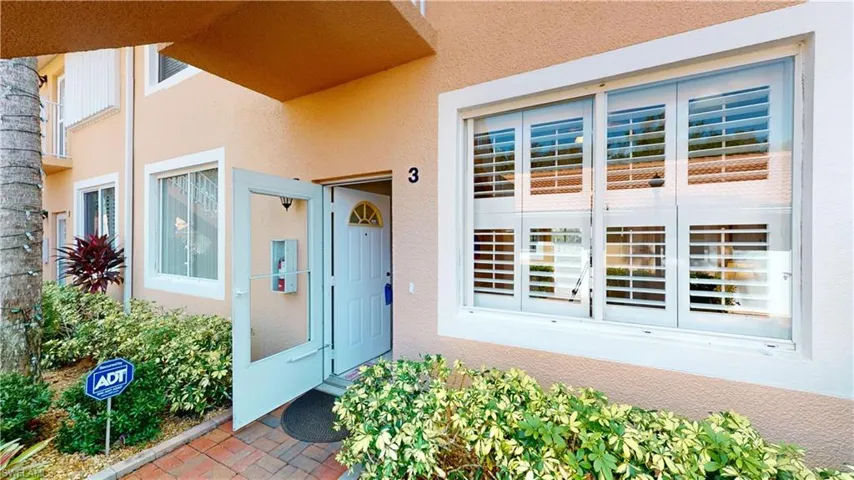 View of exterior entry