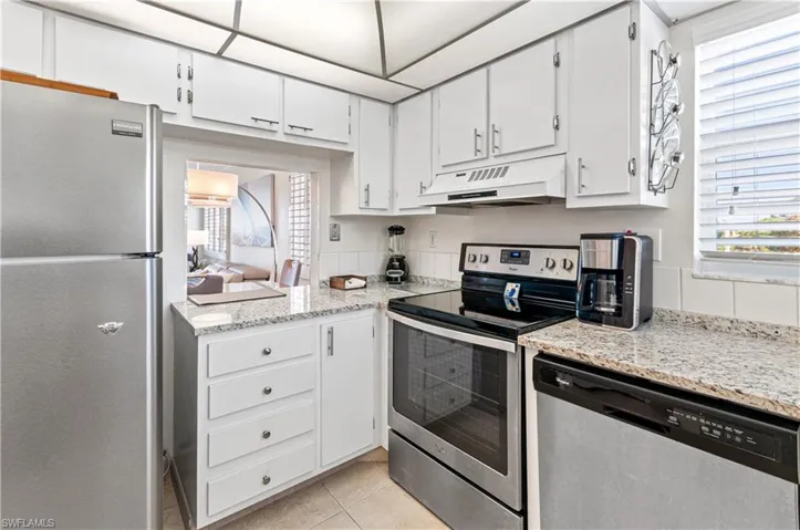 Newer stainless steel appliances
