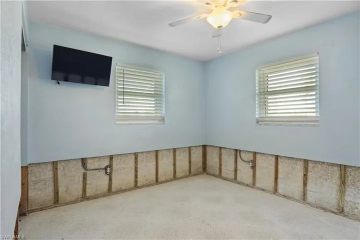 Bedroom #2 at end of hallway