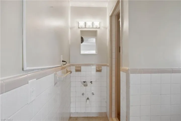 bathroom #2/pool bathroom (door to patio is on the right)