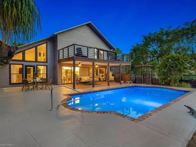 Outdoor pool featuring a patio area