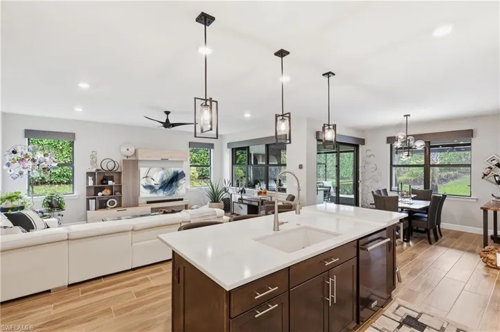 Upgraded Cabinets, Faucets, Fixtures, & Lighting