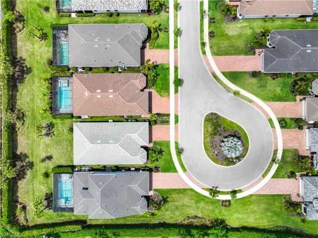 Aerial View Of Cul-De-Sac