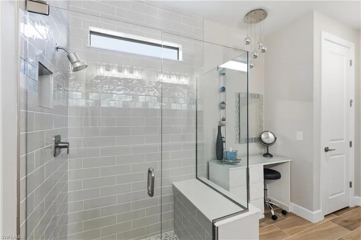 Floor To Ceiling Tile, Upgraded Fixtures