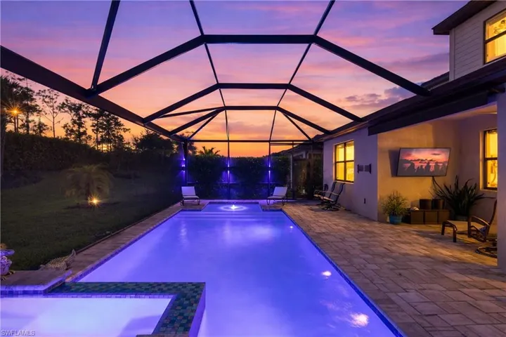 Relax In Your Spa While Watching The Southwest Florida Sunsets
