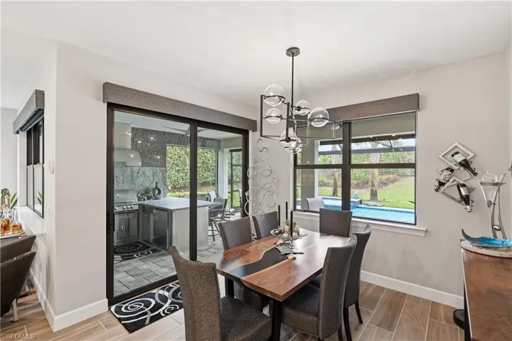 Dining Area Close To Lanai & Summer Kitchen