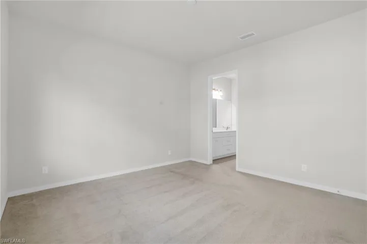 Primary Bedroom without virtually staged furishings.