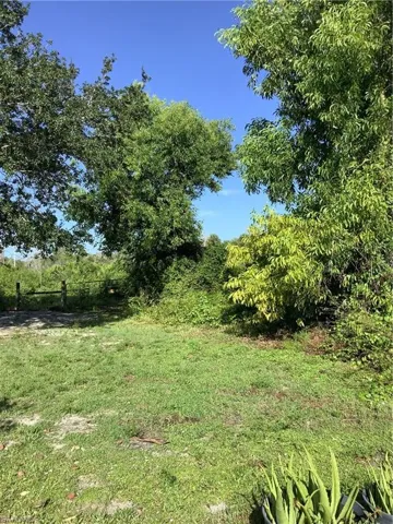 View of waterfront lot