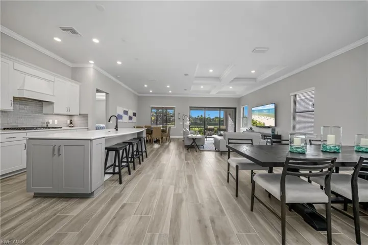 The Summerwood floor plan is known for its natural light and open floor plan, perfect for entertaining guests.