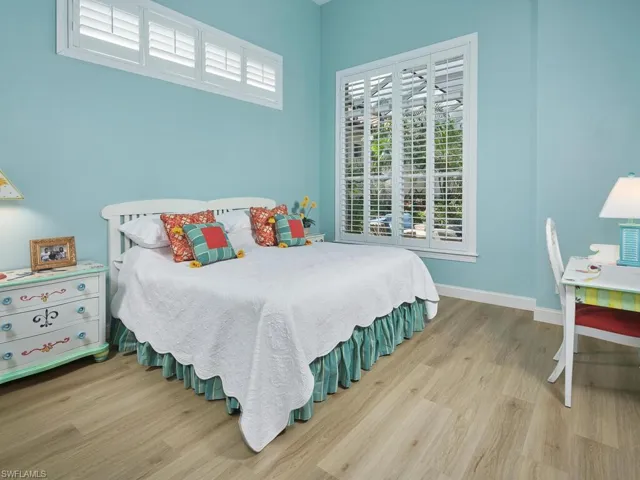 Bedroom featuring light hardwood / wood-style floors