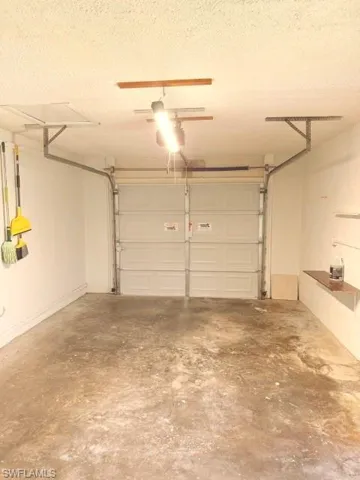 Electric door with opener.