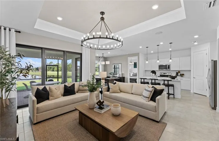 Photos are from a furnished model. Options for this home may vary.