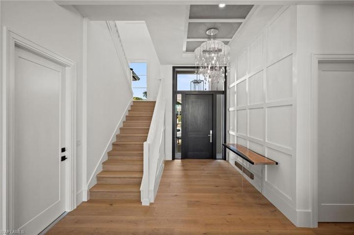 Stairs and elevator