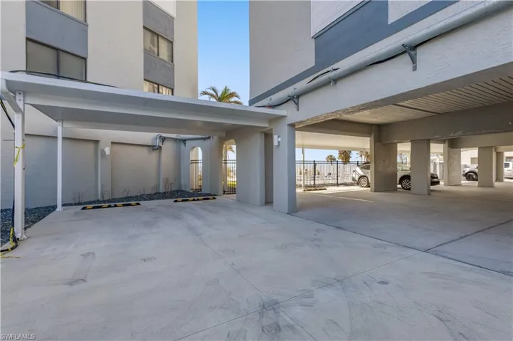 View of Under Building Garage space