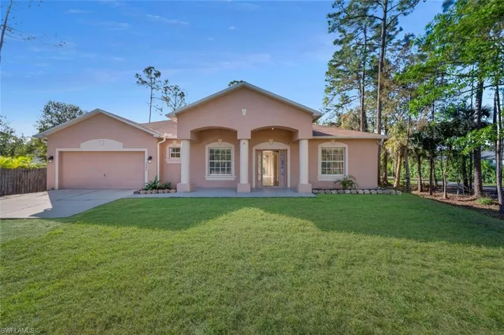 Front of home.