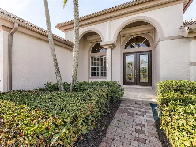 Covered front porch entrance