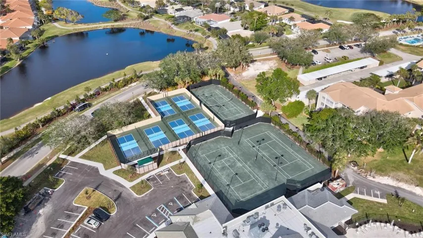 6 Brand new pickleball courts and 2 har tru tennis courts