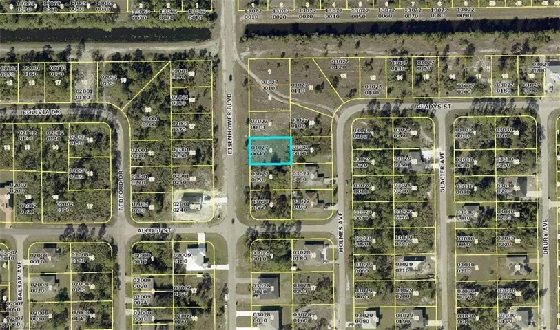 Aerial overview of property's location