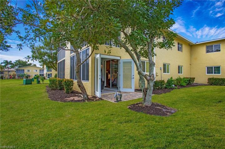 Through the hurricane impact double doors you have THE ONLY CONDO with extended lanai space for sunning or grilling!