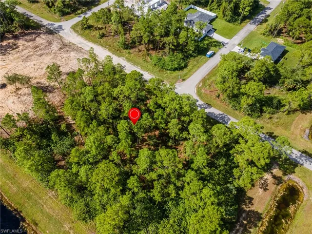 Aerial overview of property's location