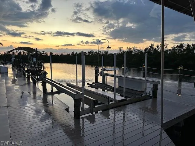 Sunset View from Dock