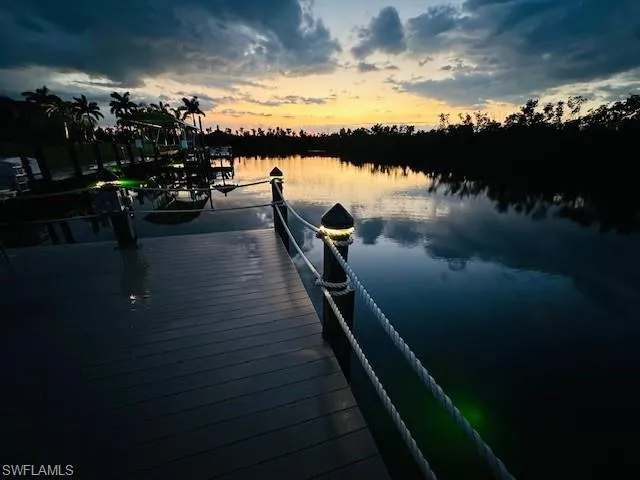 Sunset View from Dock