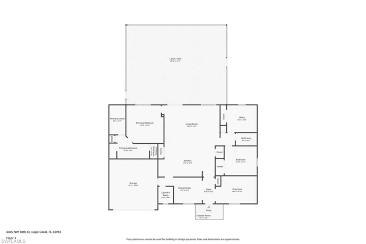 3405 NW 18th  ST, Cape Coral, FL 33993