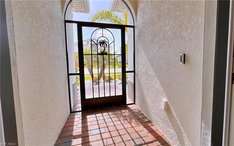 View of entrance foyer