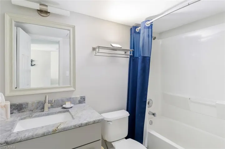 Bathroom designed to complement the living area