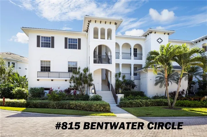 THANKS FOR VISITING 815 BENTWATER CIRCLE #101 INCLUDES TWO CAR GARAGE