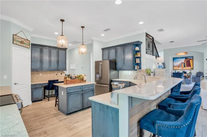 Parisian Inspired Kitchen