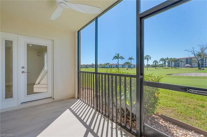 Lanai View with Southern Exposure