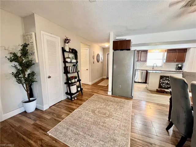 Interior entry foyer.