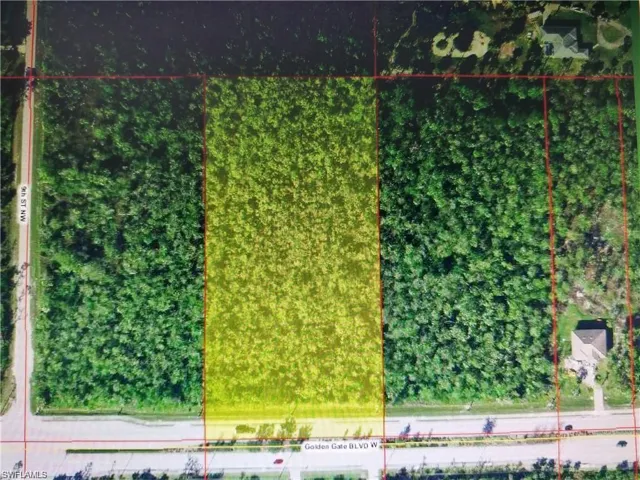 Map / location with property parcel outlined