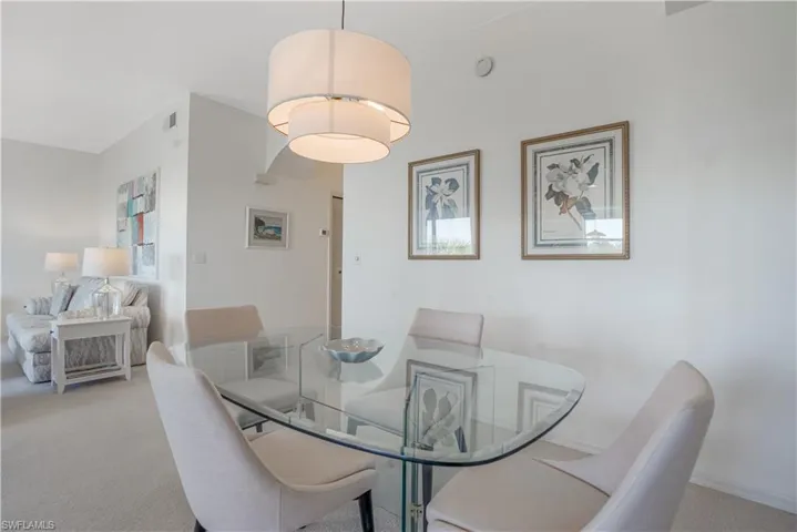 View of dining area