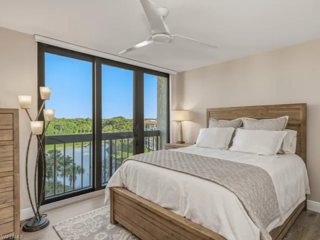 Guest bedroom with views