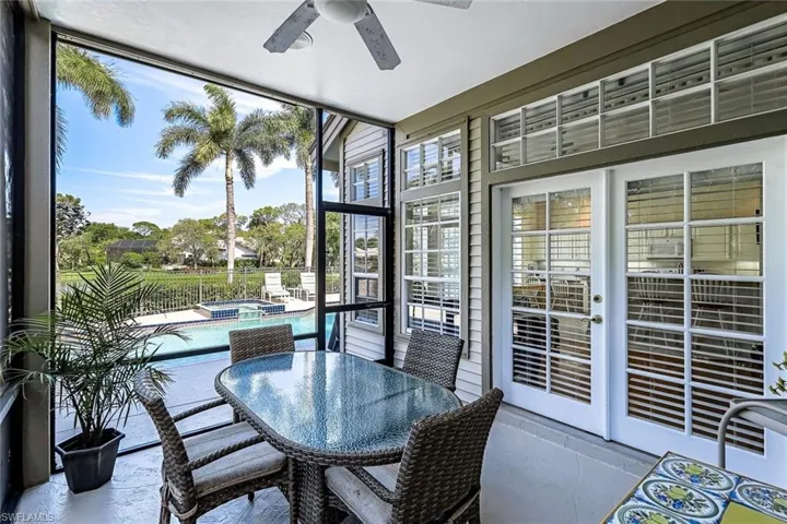 Lanai with Pool and Lake Views......