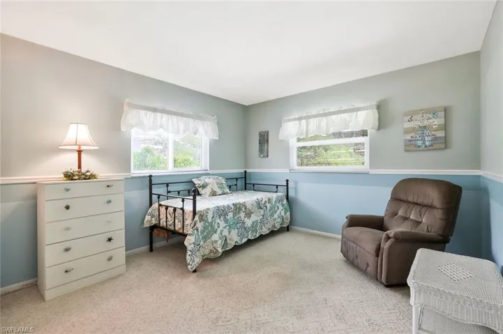 Good size Bedroom with carpet