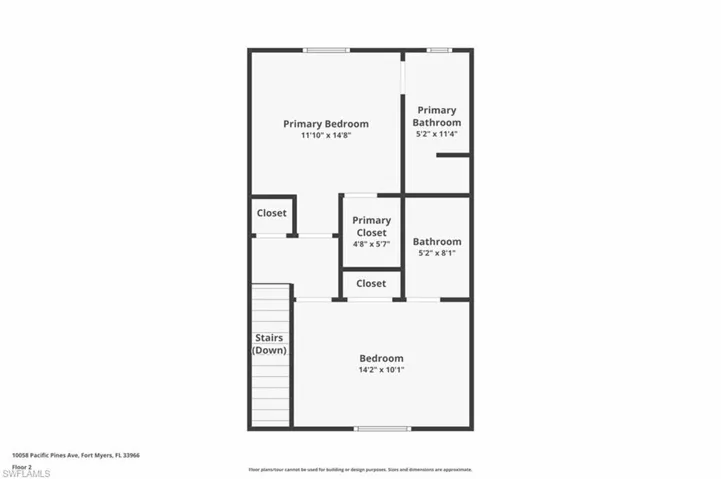 View of floor plan / room layout