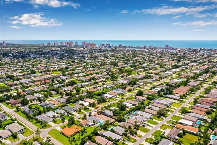 View of urban area featuring a large body of water