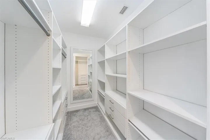 Master Closet with Built-Ins Galore