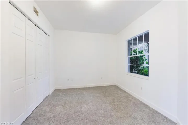 Guest Bedroom with New Carpet