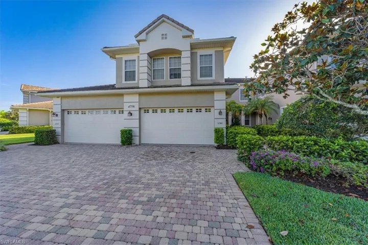 Front View with 2 Car Attached Garage