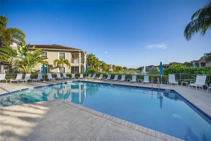 Community Pool with Lake Views